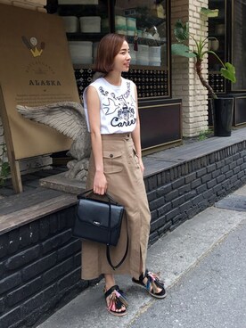 「BAGAZIMURI」｜bagazimuriさん（レディース・162cm）の夏コーディネート