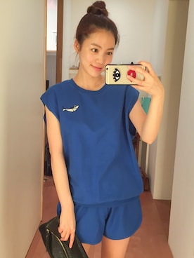 「アイテム（ルームウェア）」を使った、bagazimuriさん（レディース・164cm）の秋コーディネート