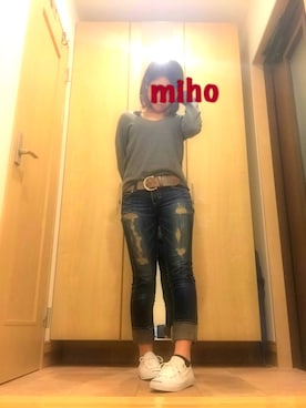 「アイスクリーム」｜「アイテム（その他）」を使った、みほさん（レディース・159cm）の春コーディネート
