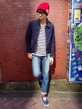 T.Takahashiさん(メンズ・184cm)の春コーディネート