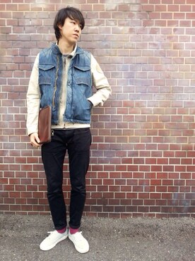 T.Takahashiさん(メンズ・184cm)の秋コーディネート
