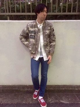 T.Takahashiさん(メンズ・184cm)の秋コーディネート