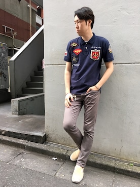 T.Takahashiさん(メンズ・184cm)の夏コーディネート