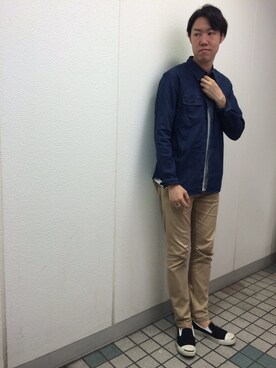 T.Takahashiさん（メンズ・184cm）の夏コーディネート