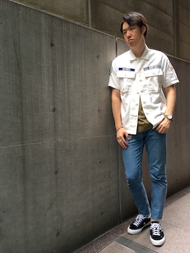 T.Takahashiさん（メンズ・184cm）の夏コーディネート