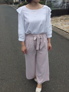 ゆいたむさん（レディース・158cm）の春コーディネート