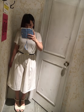 ゆいたむさん（レディース・158cm）の夏コーディネート
