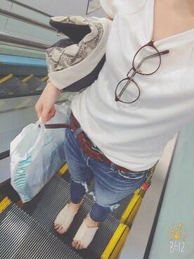 megさん(レディース・154cm)の夏コーディネート