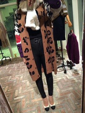 「cieL1（シエル）のアイテム」を使った、김수희さん（レディース・163cm）の秋コーディネート