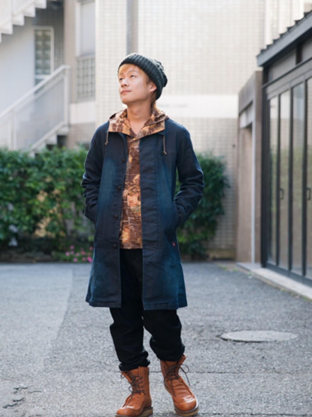 NISHIOさんの「Regis denim coat（glamb）」を使ったコーディネート