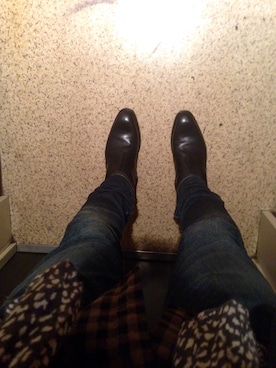 「アイテム（テーラードジャケット）」を使った、HiroyukiUtsunoさん（メンズ・172cm）の春コーディネート