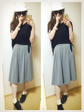 Tiffee さん（レディース・173cm）の夏コーディネート