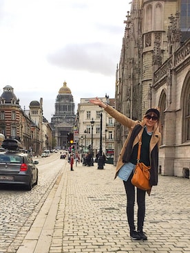 Tiffee さん（レディース・173cm）の秋コーディネート