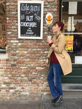 Tiffee さん（レディース・173cm）の秋コーディネート