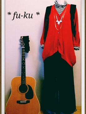 「loaf（ローフ）のアイテム」を使った、服福かなこさん（レディース・155cm）の秋コーディネート