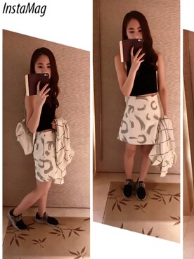 Jasmine:)さん（レディース・157cm）の冬コーディネート