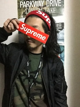 hkrftwさんの（Supreme  | シュプリーム）を使ったコーディネート