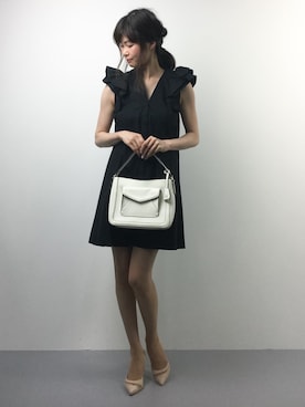 「披露宴」｜「アイテム（パンプス）」を使った、kiyokoさん（レディース・165cm）の夏コーディネート