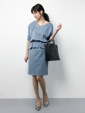 「je（ジェイイー）のアイテム」を使った、kiyokoさん（レディース・165cm）の夏コーディネート