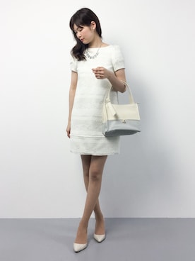 Jillstuart ジルスチュアート の コニーラメツィードワンピース ワンピース Wear