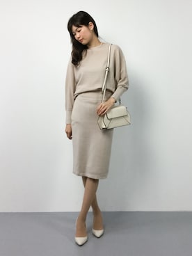 「JUSGLITTY（ジャスグリッティー）のアイテム（ワンピース）」を使った、kiyokoさん（レディース・165cm）の夏コーディネート