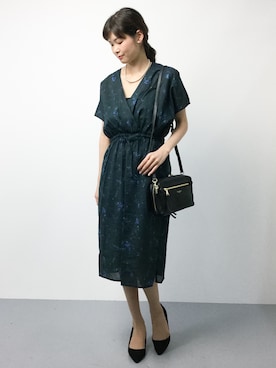 「TOPKAPI（トプカピ）のアイテム（ショルダーバッグ）」を使った、kiyokoさん（レディース・165cm）の秋コーディネート