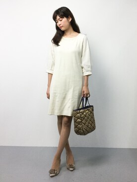 「バルーンスリーブ」｜kiyokoさん（レディース・165cm）の秋コーディネート