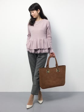 「キャメルバッグ」｜kiyokoさん（レディース・165cm）の秋コーディネート