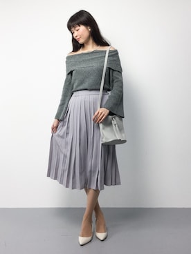 「フレアスリーブ」｜kiyokoさん（レディース・165cm）の秋コーディネート