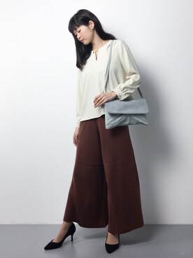 「Viflan（ヴィフラン）のアイテム」を使った、kiyokoさん（レディース・165cm）の秋コーディネート