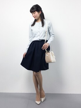 「L'EST ROSE（レストローズ）のアイテム（トップス）」を使った、kiyokoさん（レディース・165cm）の冬コーディネート