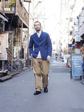 「ワーカーズ」｜andphebさん（メンズ・175cm）の春コーディネート