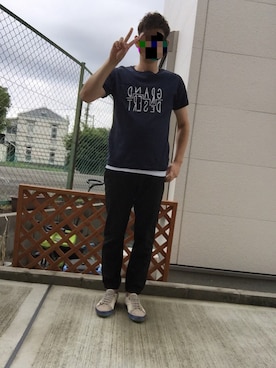 おとととさん(メンズ・183cm)の秋コーディネート