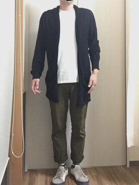 おとととさん（メンズ・183cm）の秋コーディネート