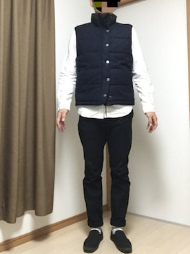 おとととさん（メンズ・183cm）の秋コーディネート