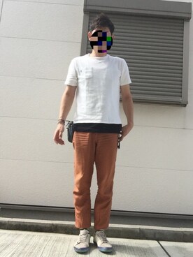 おとととさん（メンズ・183cm）の秋コーディネート