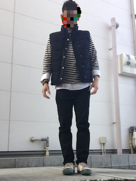 おとととさん(メンズ・183cm)の秋コーディネート
