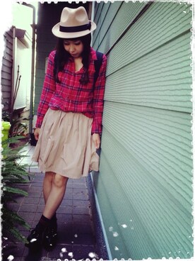 #GU  STAFF erikaさんのコーディネート