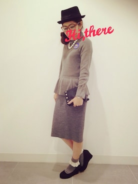 #GU  STAFF erikaさんのコーディネート