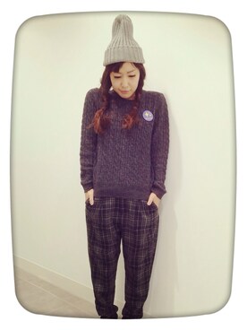 #GU  STAFF erikaさんのコーディネート