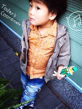 #GU  STAFF erikaさんのコーディネート