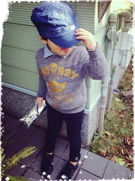 #GU  STAFF erikaさんのコーディネート