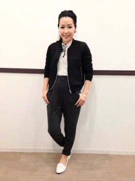 #GU  STAFF erikaさんのコーディネート