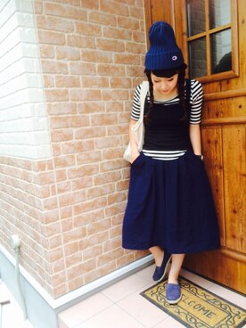 #GU  STAFF erikaさんのコーディネート