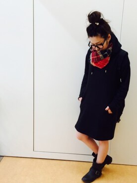 #GU  STAFF erikaさんのコーディネート