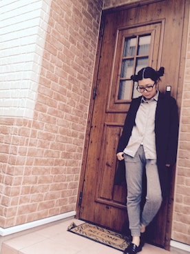 #GU  STAFF erikaさんのコーディネート