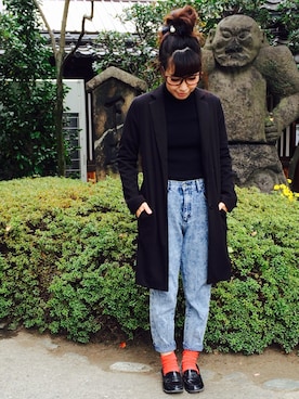 #GU  STAFF erikaさんのコーディネート