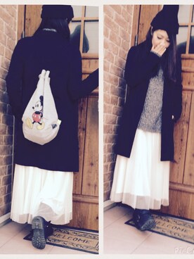 #GU  STAFF erikaさんのコーディネート