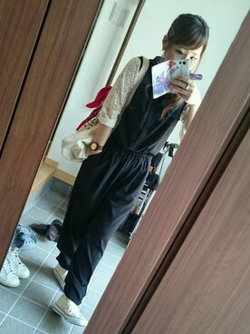 「トートバック」｜「アイテム（財布/小物）」を使った、yukinkoさん（レディース・150cm）の春コーディネート