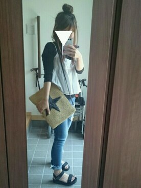 「ORiental TRaffic（オリエンタルトラフィック）の【再値下げ！SALE 50%OFF】【スポーツ系サンダル人気No1！】★スポーツサンダル★5203（サンダル）」を使った、yukinkoさん（レディース・150cm）の春コーディネート